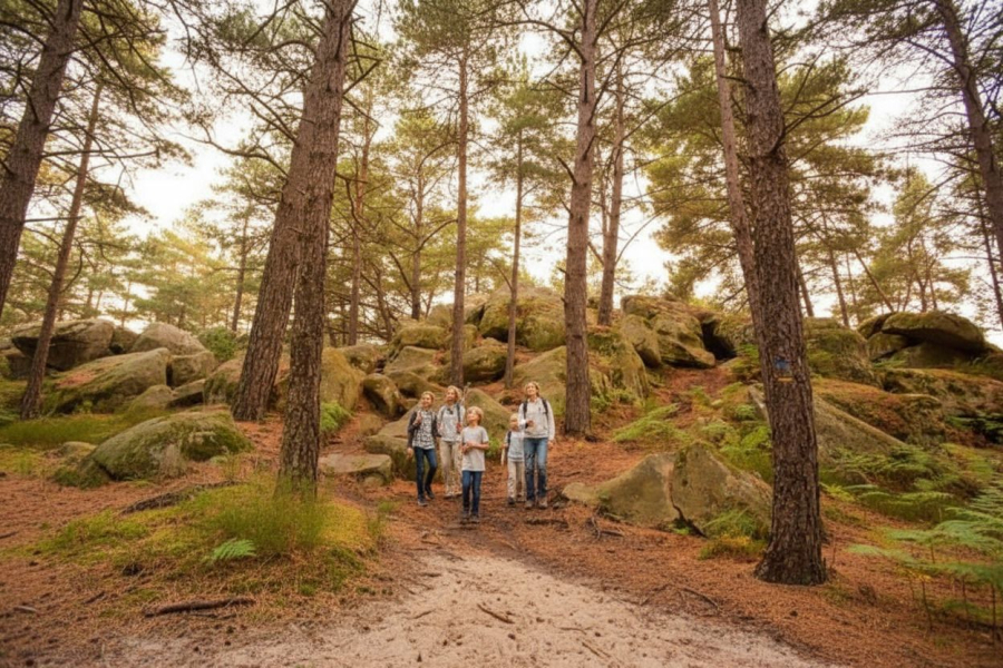 Ontdek de beste klimplekken in fontainebleau