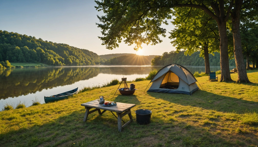 Kamperen in de dordogne: regio en natuur